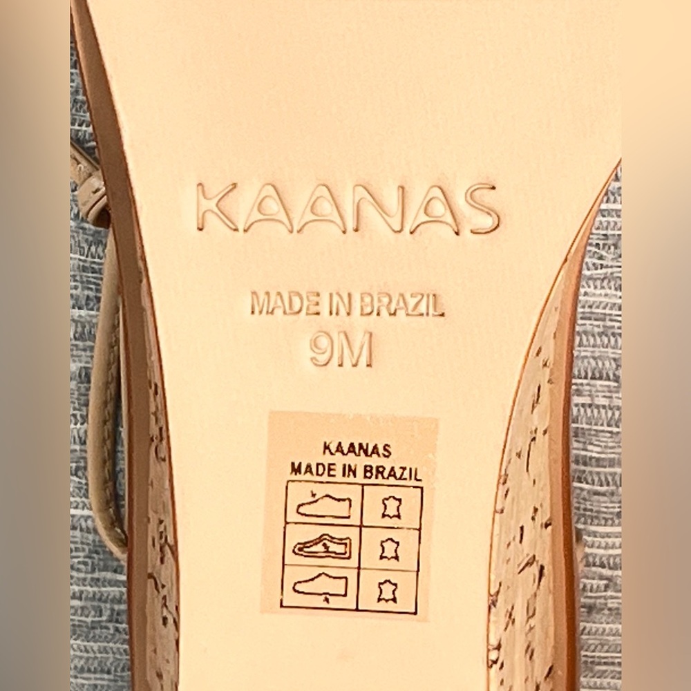 Kaanas Amiata Strappy Wedge Sandal - Picture 8 of 11